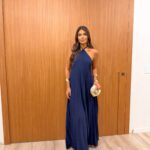 Vestido Cecília - Azul marinho