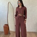Conjunto Bianca - Marrom